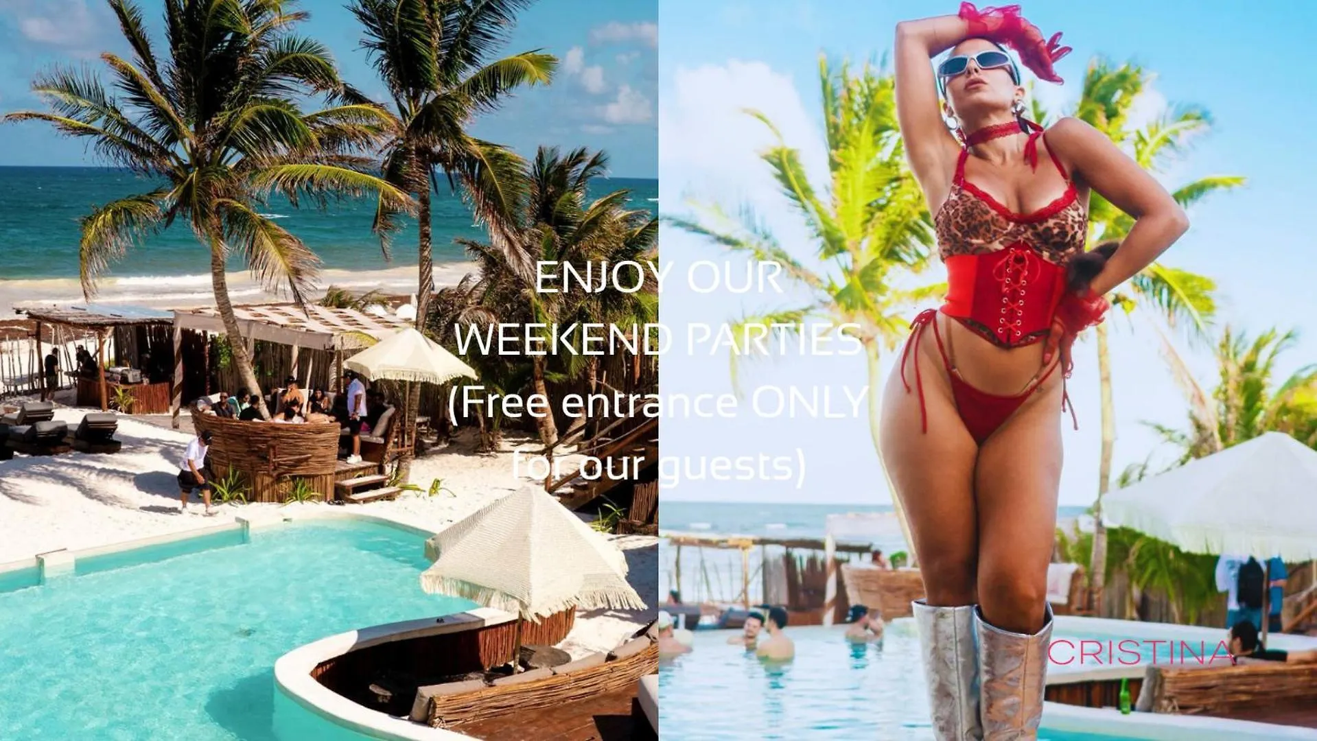 Apartment With Private Jacuzzi And Beach Club Tulum 0*,  Messico